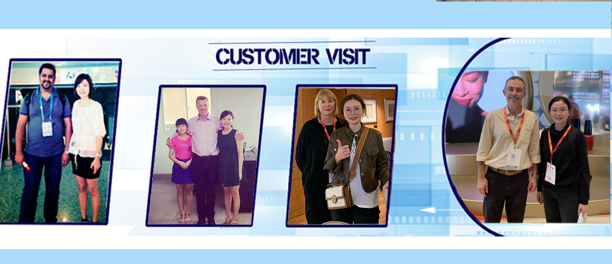 Thanks for our customers to visit our factory, as a packaging manufacturer, we're so proud to gain the good reputation from your! 